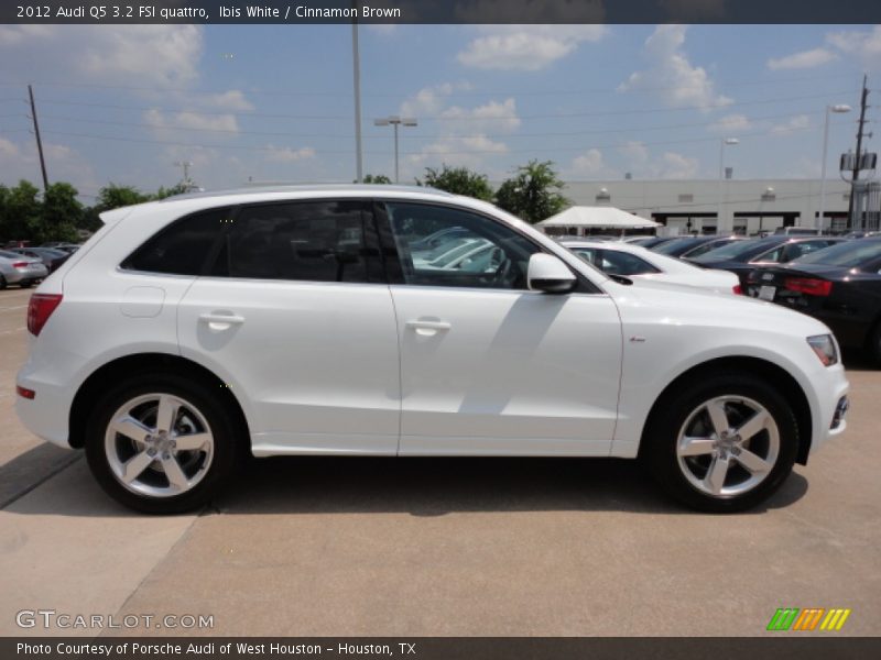 Ibis White / Cinnamon Brown 2012 Audi Q5 3.2 FSI quattro