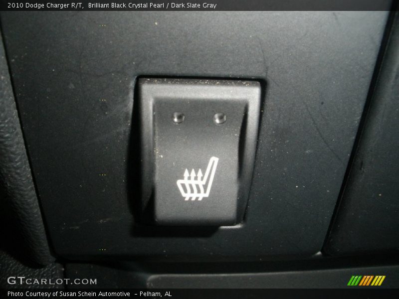 Brilliant Black Crystal Pearl / Dark Slate Gray 2010 Dodge Charger R/T
