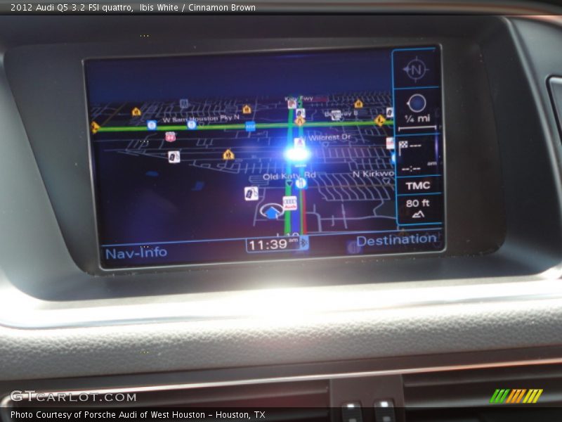 Ibis White / Cinnamon Brown 2012 Audi Q5 3.2 FSI quattro