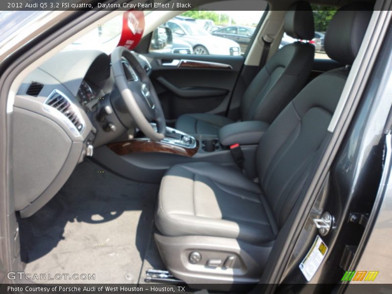 Daytona Gray Pearl Effect / Black 2012 Audi Q5 3.2 FSI quattro