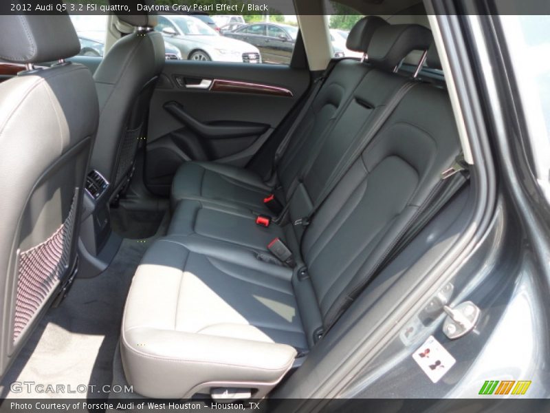 Daytona Gray Pearl Effect / Black 2012 Audi Q5 3.2 FSI quattro