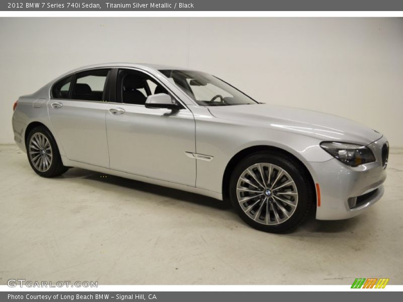  2012 7 Series 740i Sedan Titanium Silver Metallic