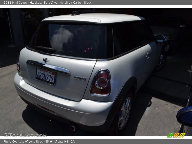 Pure Silver Metallic / Carbon Black 2011 Mini Cooper Hardtop