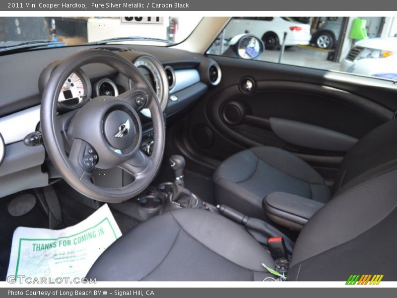 Pure Silver Metallic / Carbon Black 2011 Mini Cooper Hardtop