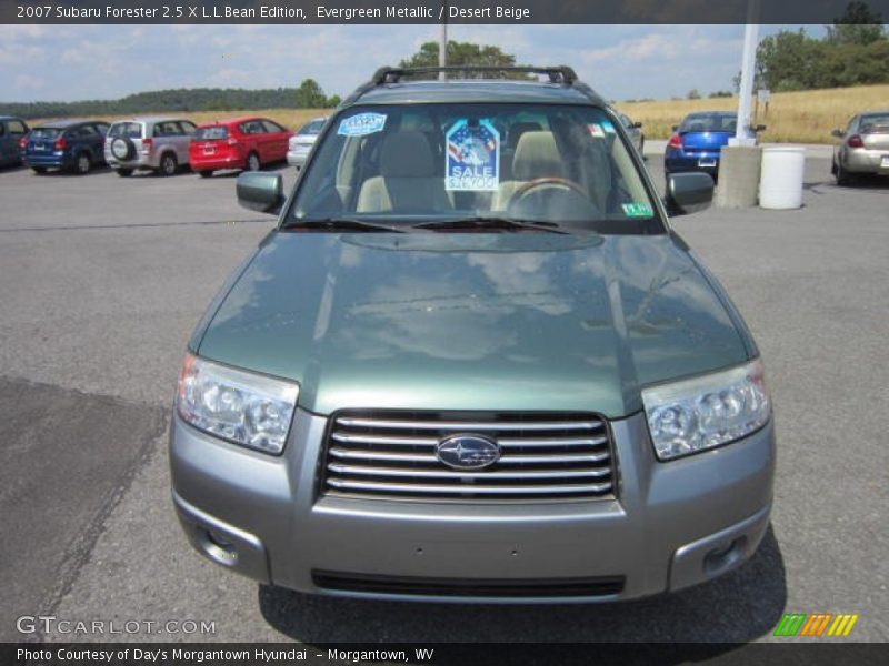 Evergreen Metallic / Desert Beige 2007 Subaru Forester 2.5 X L.L.Bean Edition