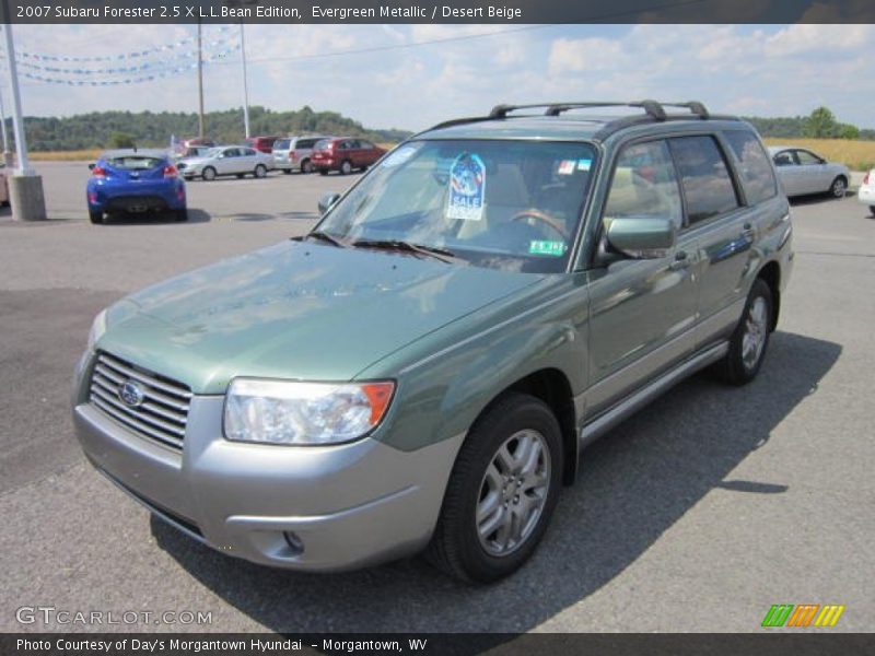 Evergreen Metallic / Desert Beige 2007 Subaru Forester 2.5 X L.L.Bean Edition