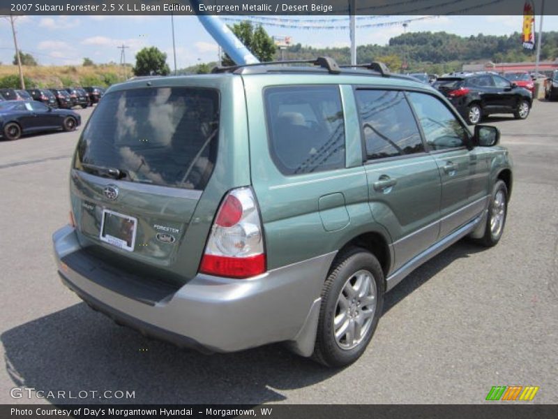 Evergreen Metallic / Desert Beige 2007 Subaru Forester 2.5 X L.L.Bean Edition