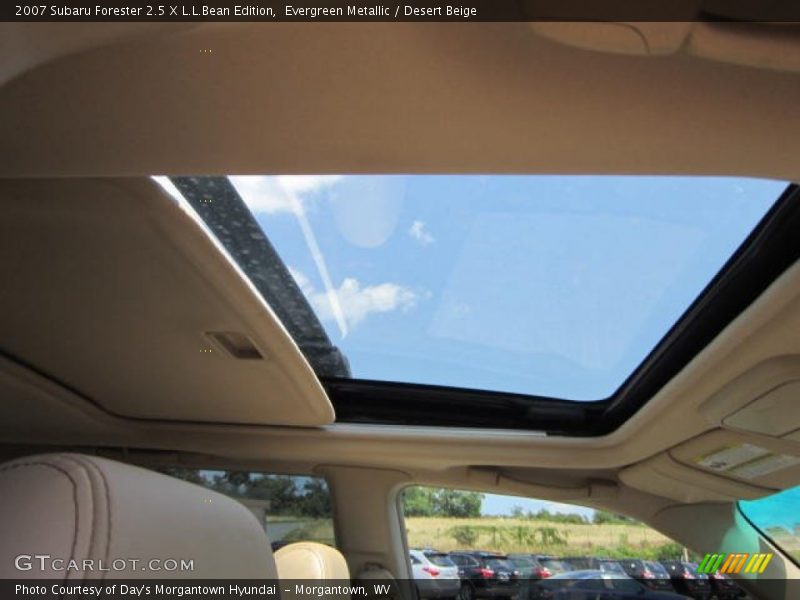 Evergreen Metallic / Desert Beige 2007 Subaru Forester 2.5 X L.L.Bean Edition