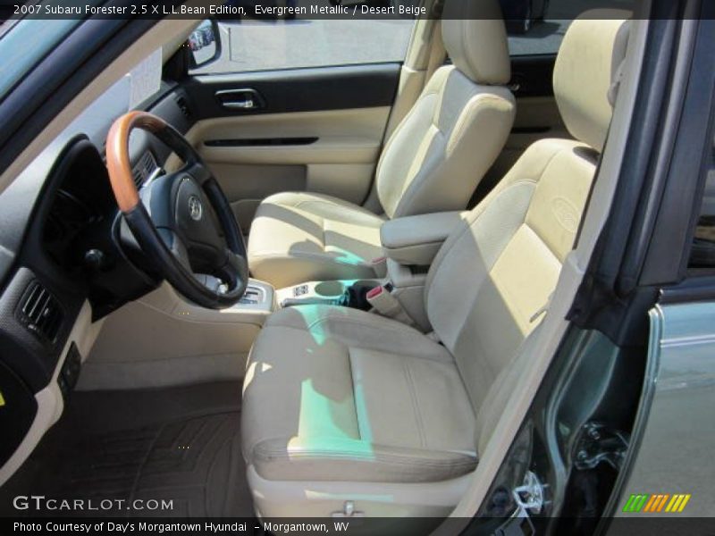Evergreen Metallic / Desert Beige 2007 Subaru Forester 2.5 X L.L.Bean Edition