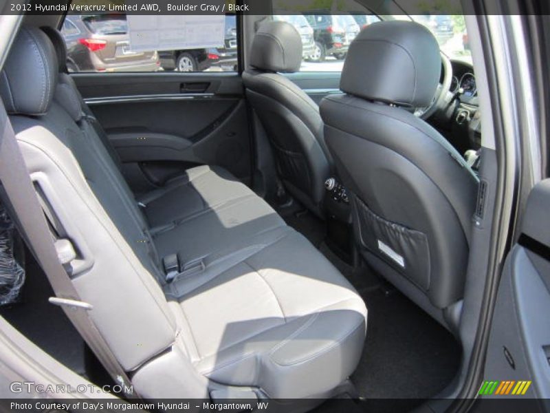 Boulder Gray / Black 2012 Hyundai Veracruz Limited AWD