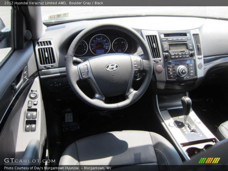 Boulder Gray / Black 2012 Hyundai Veracruz Limited AWD