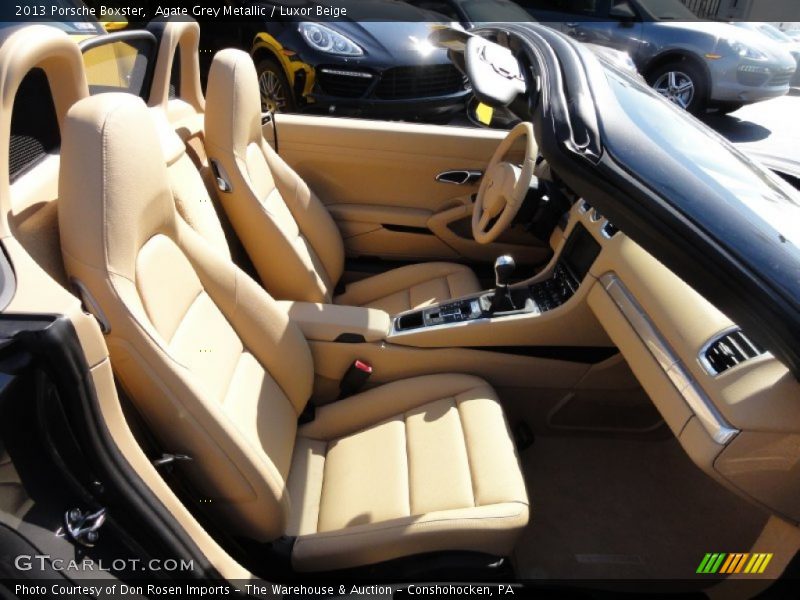  2013 Boxster  Luxor Beige Interior