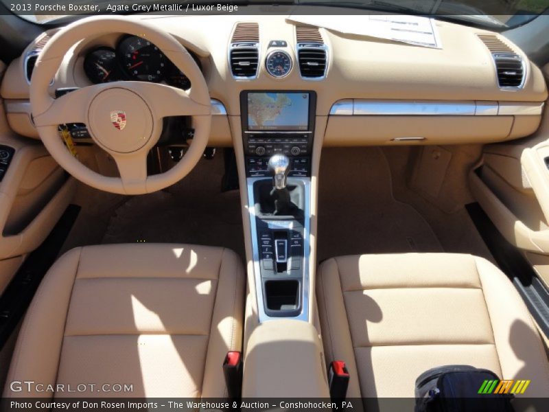 Dashboard of 2013 Boxster 