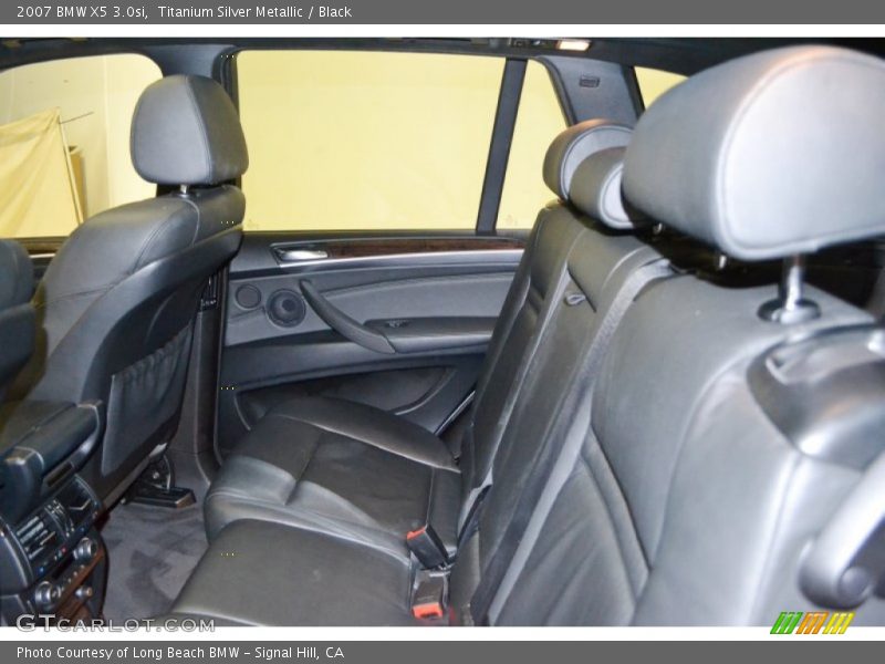 Titanium Silver Metallic / Black 2007 BMW X5 3.0si