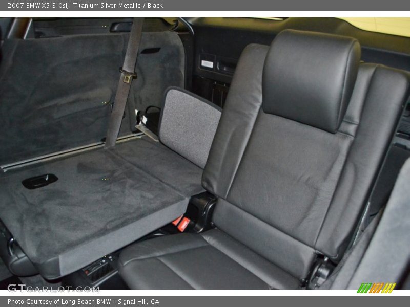 Titanium Silver Metallic / Black 2007 BMW X5 3.0si