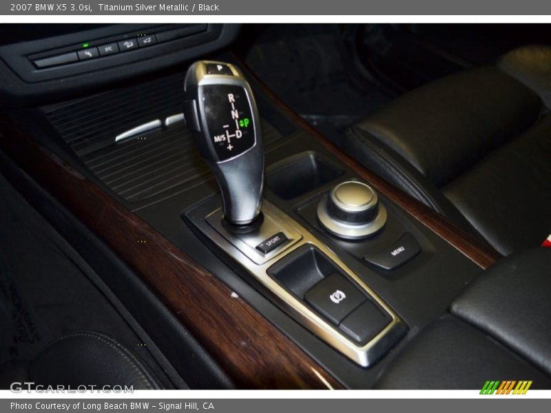 Titanium Silver Metallic / Black 2007 BMW X5 3.0si