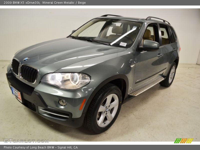 Mineral Green Metallic / Beige 2009 BMW X5 xDrive30i