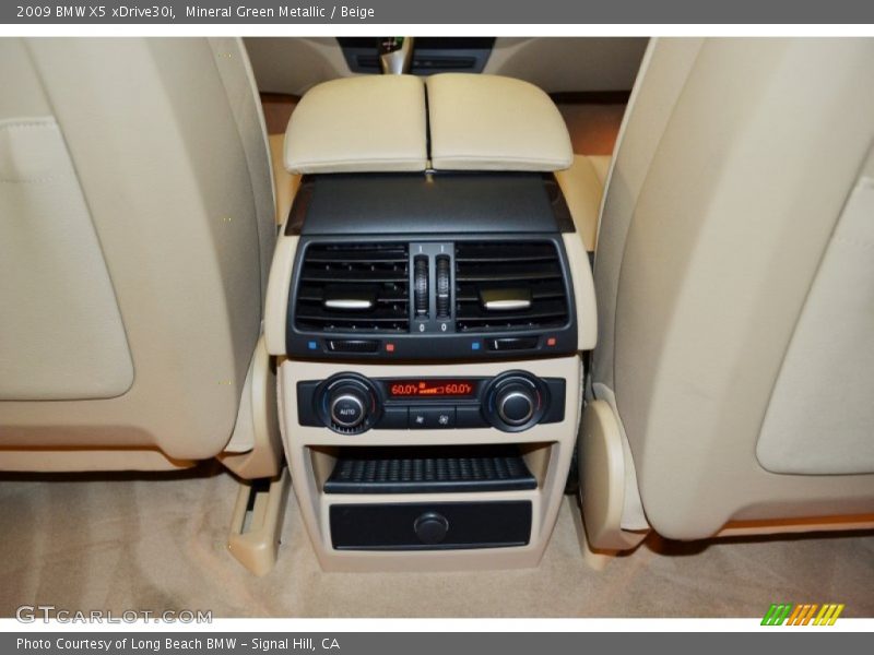 Mineral Green Metallic / Beige 2009 BMW X5 xDrive30i