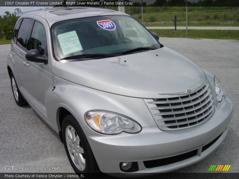 Bright Silver Metallic / Pastel Slate Gray 2007 Chrysler PT Cruiser Limited
