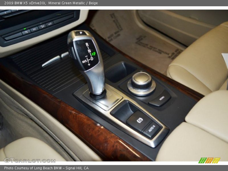 Mineral Green Metallic / Beige 2009 BMW X5 xDrive30i