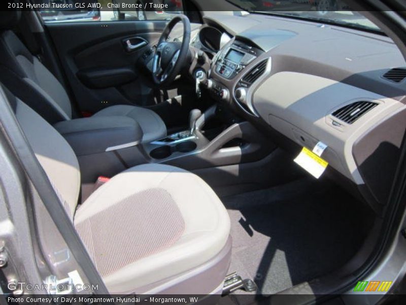 Chai Bronze / Taupe 2012 Hyundai Tucson GLS AWD