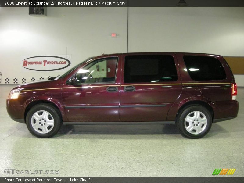 Bordeaux Red Metallic / Medium Gray 2008 Chevrolet Uplander LS
