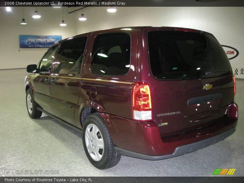 Bordeaux Red Metallic / Medium Gray 2008 Chevrolet Uplander LS