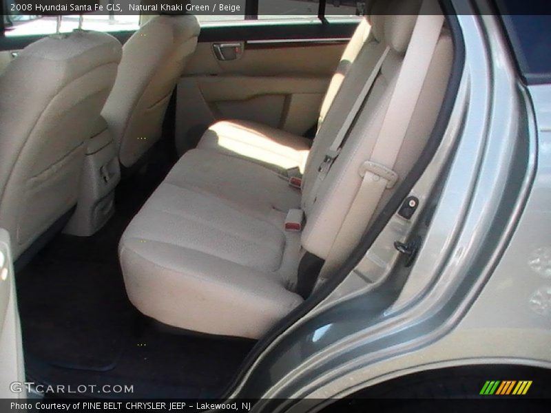Natural Khaki Green / Beige 2008 Hyundai Santa Fe GLS