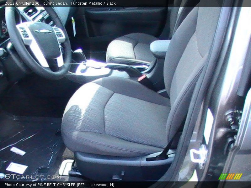 Tungsten Metallic / Black 2012 Chrysler 200 Touring Sedan