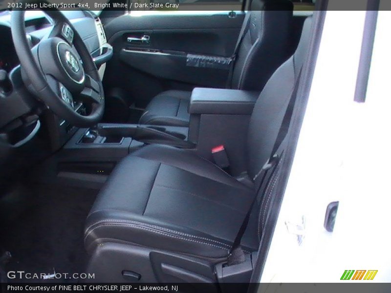 Bright White / Dark Slate Gray 2012 Jeep Liberty Sport 4x4