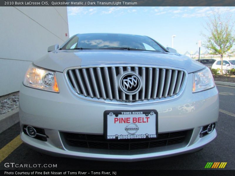 Quicksilver Metallic / Dark Titanium/Light Titanium 2010 Buick LaCrosse CXS