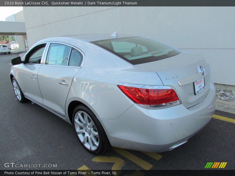Quicksilver Metallic / Dark Titanium/Light Titanium 2010 Buick LaCrosse CXS