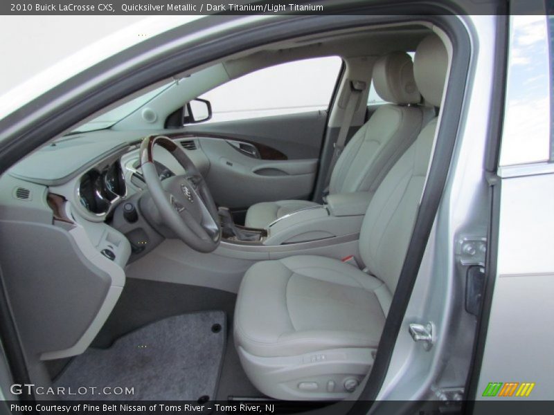 Quicksilver Metallic / Dark Titanium/Light Titanium 2010 Buick LaCrosse CXS