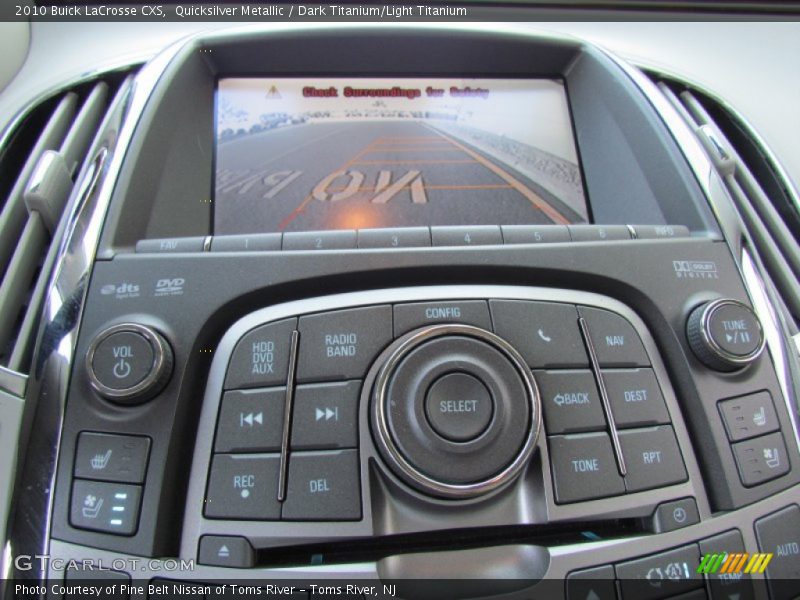 Quicksilver Metallic / Dark Titanium/Light Titanium 2010 Buick LaCrosse CXS