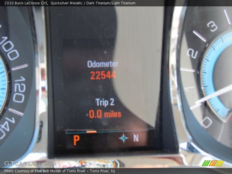 Quicksilver Metallic / Dark Titanium/Light Titanium 2010 Buick LaCrosse CXS