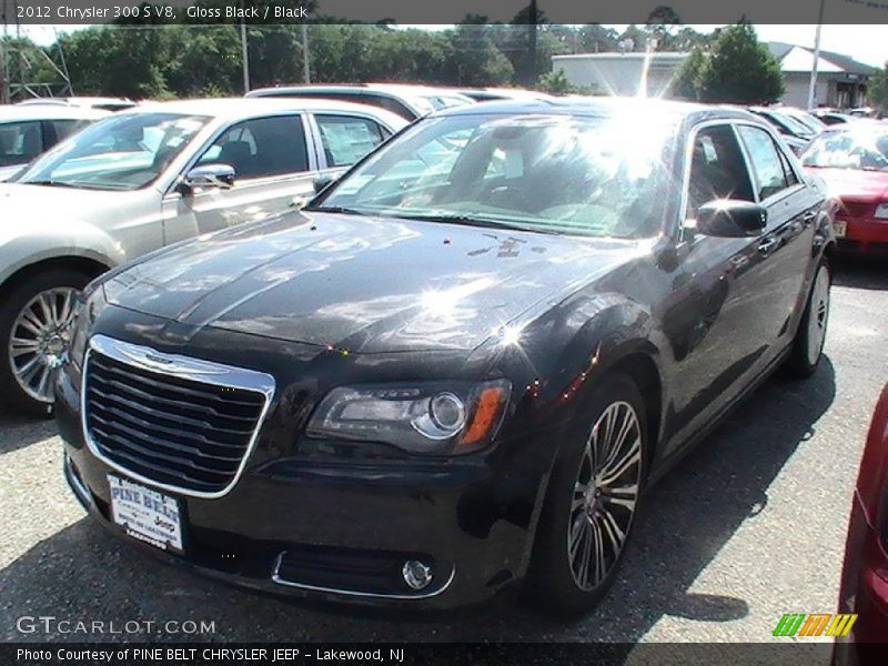 Gloss Black / Black 2012 Chrysler 300 S V8
