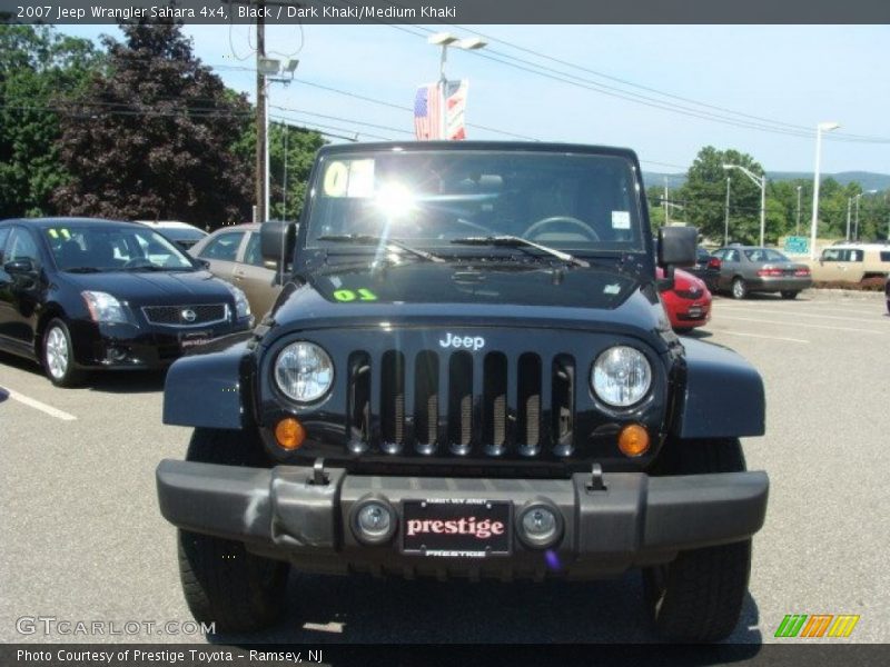 Black / Dark Khaki/Medium Khaki 2007 Jeep Wrangler Sahara 4x4