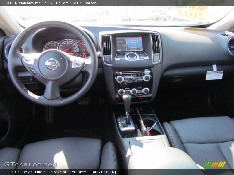 Brilliant Silver / Charcoal 2011 Nissan Maxima 3.5 SV