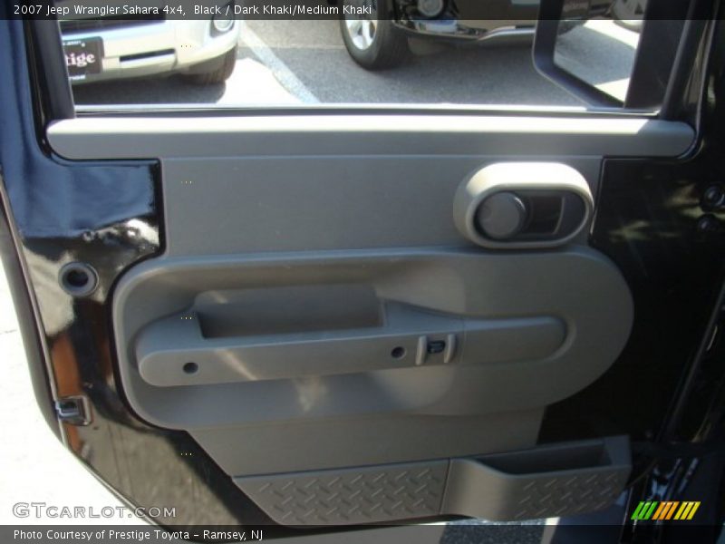 Black / Dark Khaki/Medium Khaki 2007 Jeep Wrangler Sahara 4x4
