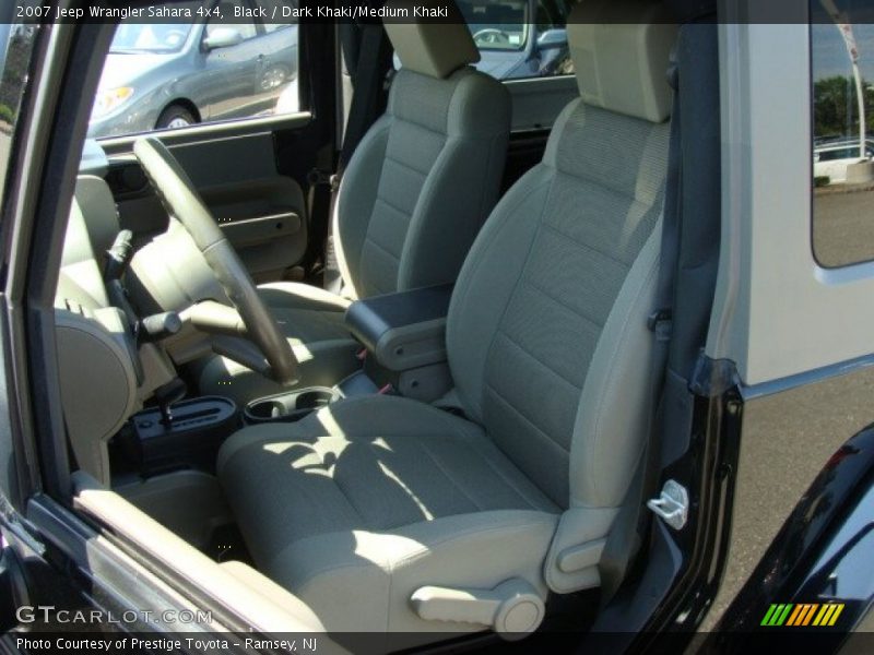 Black / Dark Khaki/Medium Khaki 2007 Jeep Wrangler Sahara 4x4