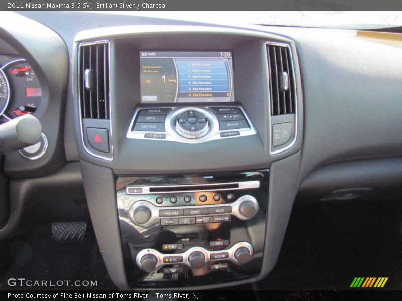Brilliant Silver / Charcoal 2011 Nissan Maxima 3.5 SV