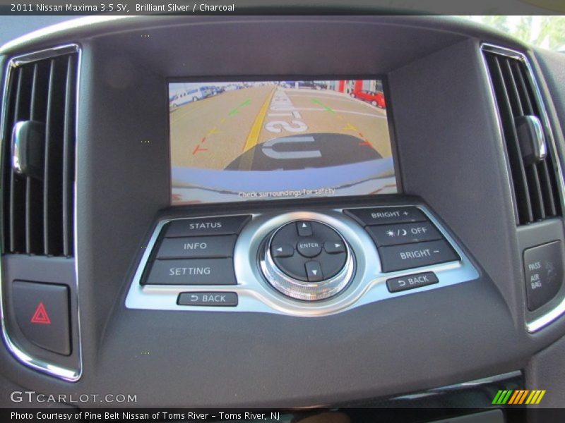 Brilliant Silver / Charcoal 2011 Nissan Maxima 3.5 SV