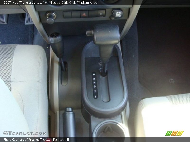 Black / Dark Khaki/Medium Khaki 2007 Jeep Wrangler Sahara 4x4