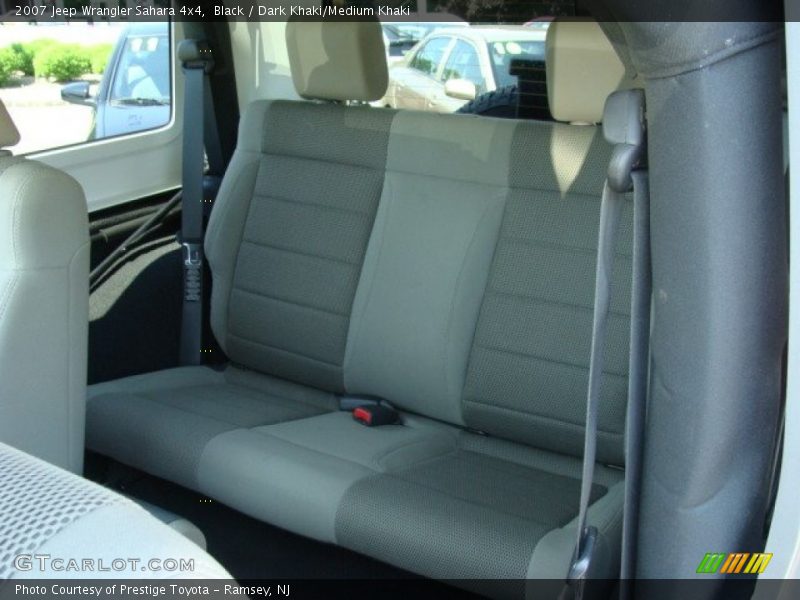 Black / Dark Khaki/Medium Khaki 2007 Jeep Wrangler Sahara 4x4