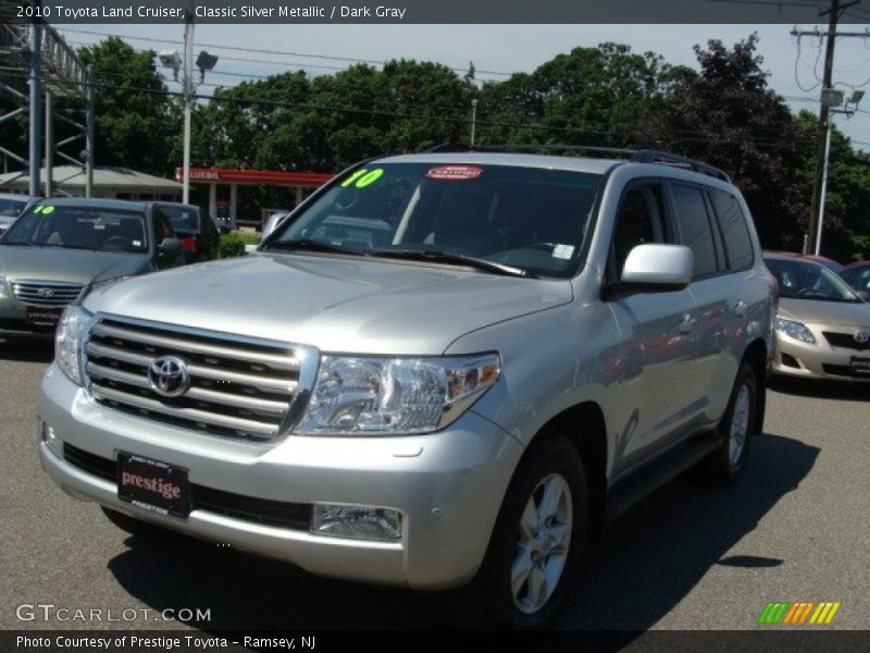 Classic Silver Metallic / Dark Gray 2010 Toyota Land Cruiser