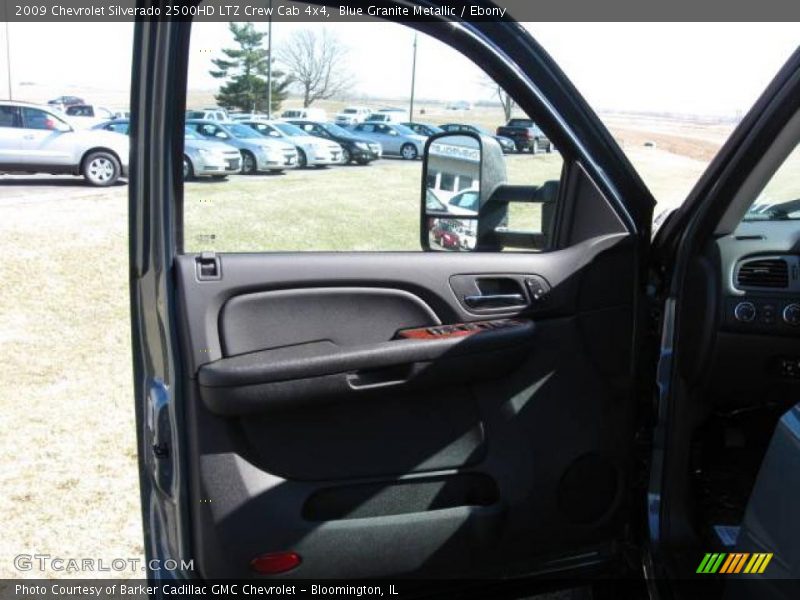 Blue Granite Metallic / Ebony 2009 Chevrolet Silverado 2500HD LTZ Crew Cab 4x4