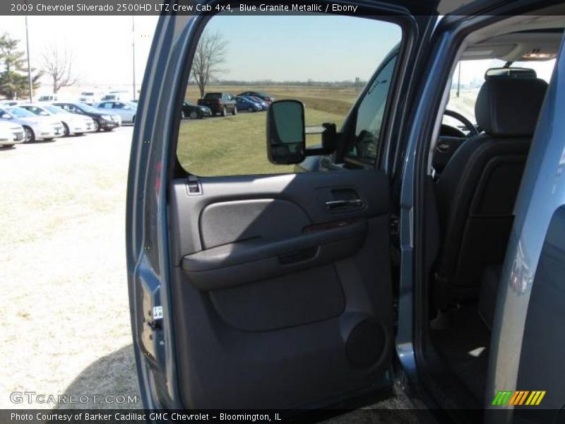 Blue Granite Metallic / Ebony 2009 Chevrolet Silverado 2500HD LTZ Crew Cab 4x4