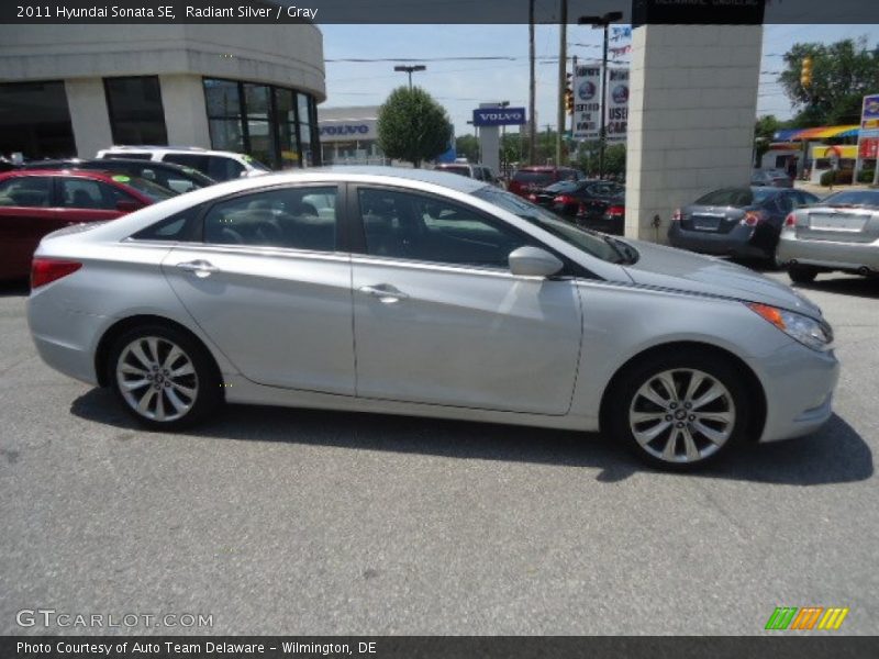 Radiant Silver / Gray 2011 Hyundai Sonata SE