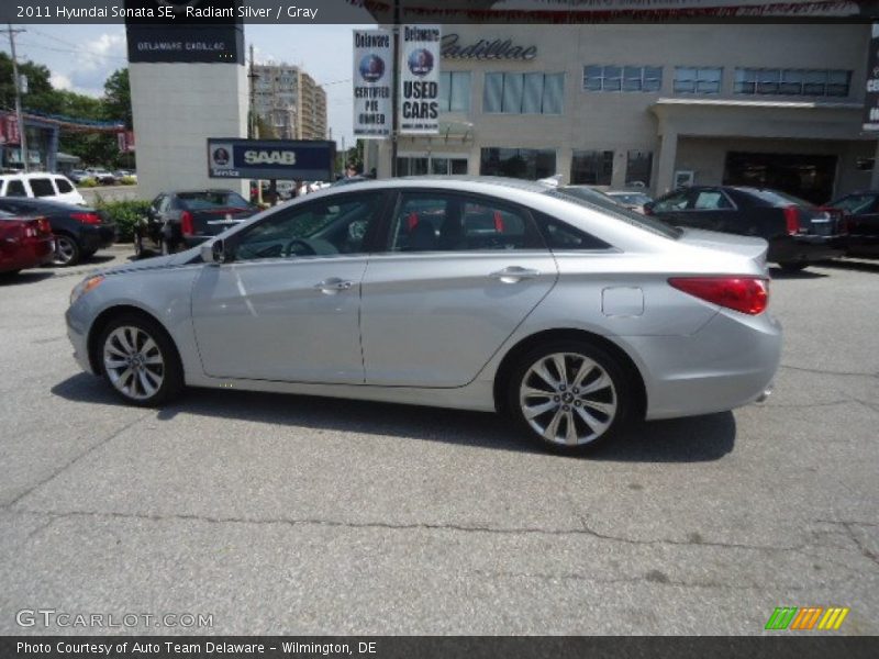 Radiant Silver / Gray 2011 Hyundai Sonata SE