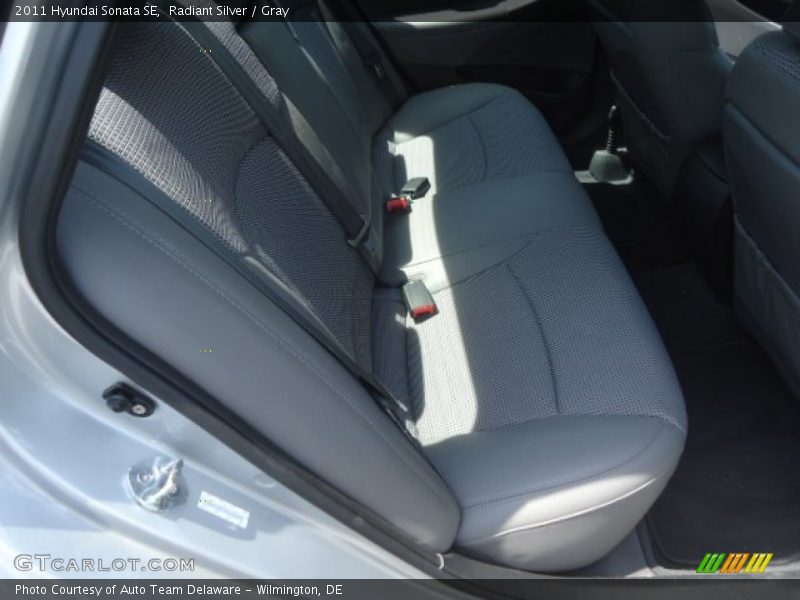 Radiant Silver / Gray 2011 Hyundai Sonata SE